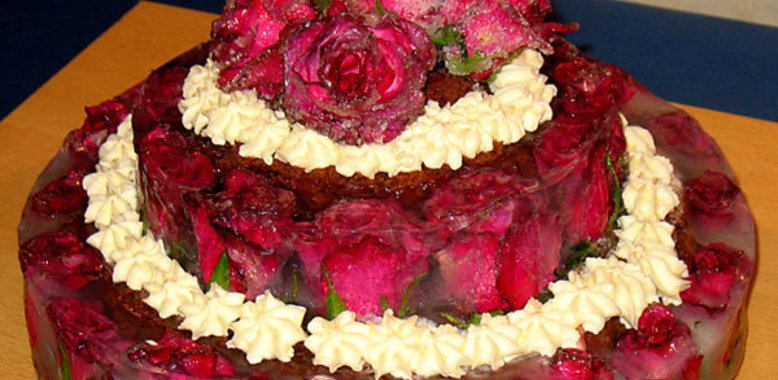 Торт Стеклянная свадьба