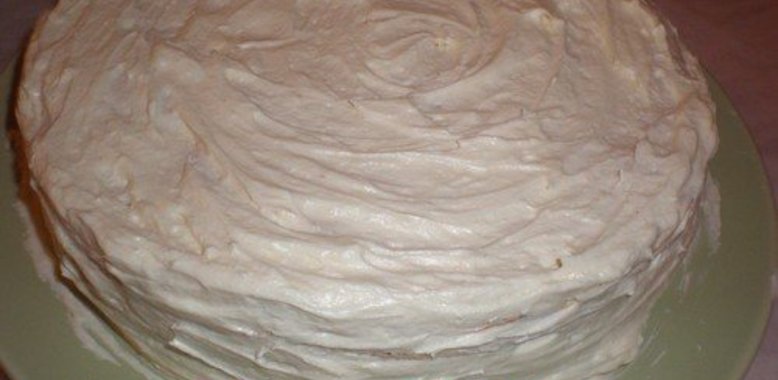 Заварной крем для торта на основе белого шоколада (очень вкусный и прекрасно держит форму)