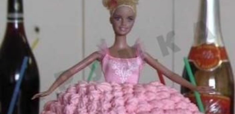 Торт Кукла Барби