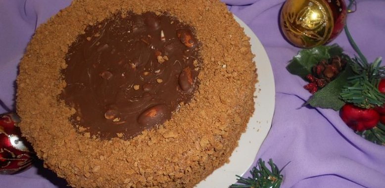 Торт Шоколадный медовик