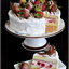 Торт Клубника со сливками и классический бисквит в мультиварке