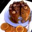 Тыквенно-ореховый торт с апельсиновыми цукатами