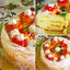Торт персиковый бисквитный Для любимой мамочки