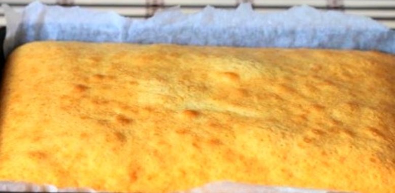 Бисквитное тесто для торта со сметаной