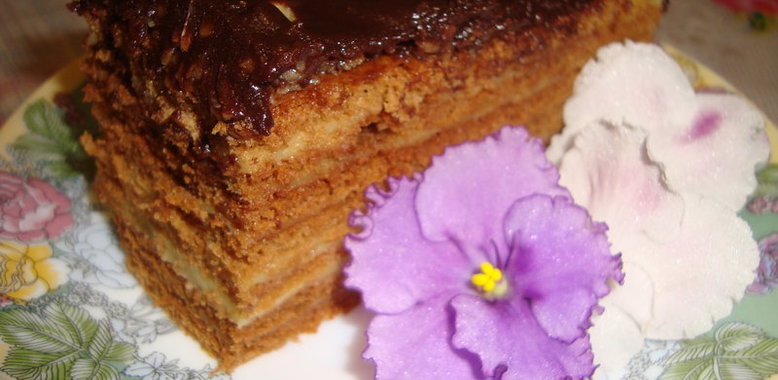 Торт Медово-шоколадный
